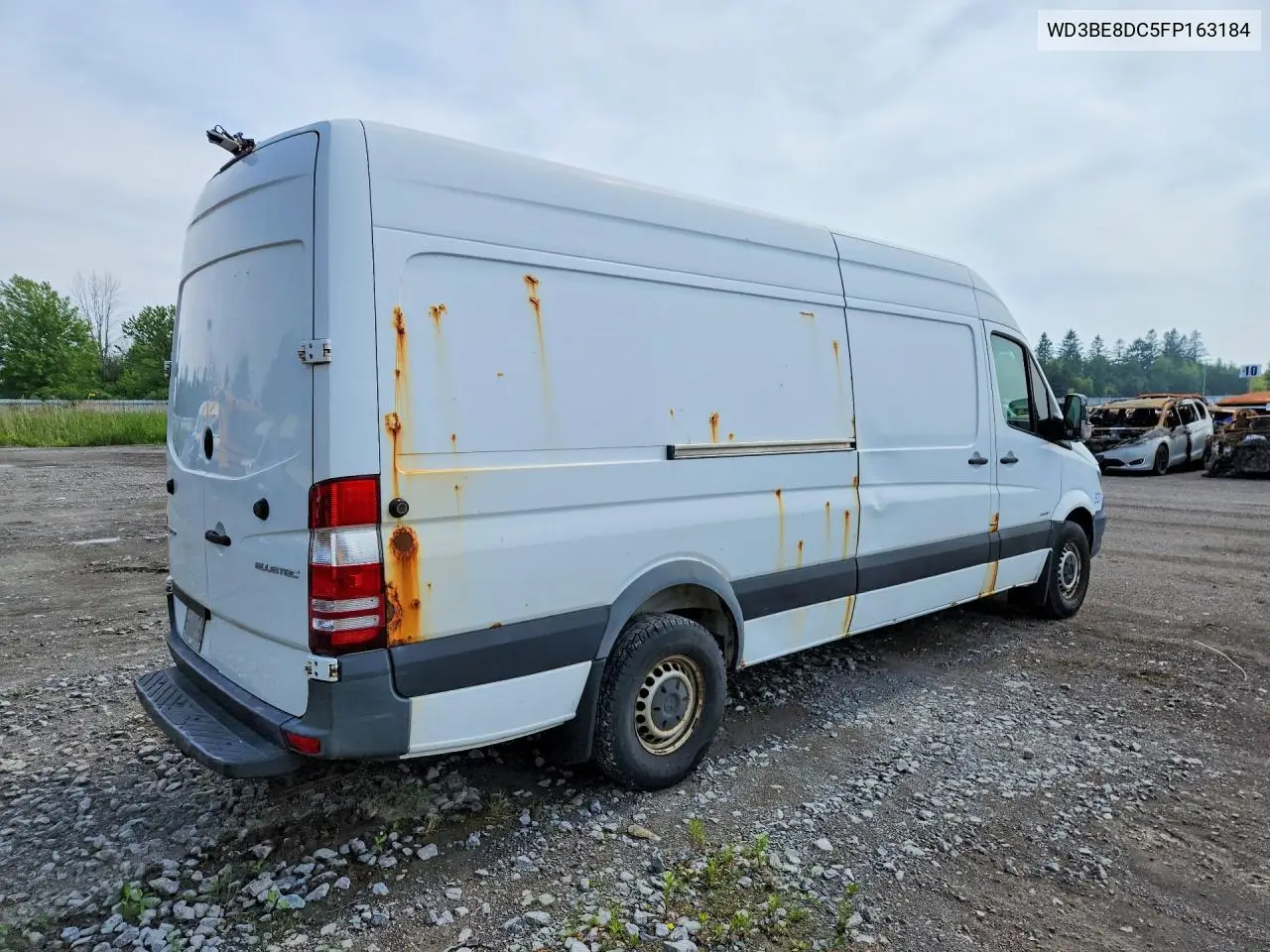 2015 Mercedes-Benz Sprinter 2500 VIN: WD3BE8DC5FP163184 Lot: 57538446