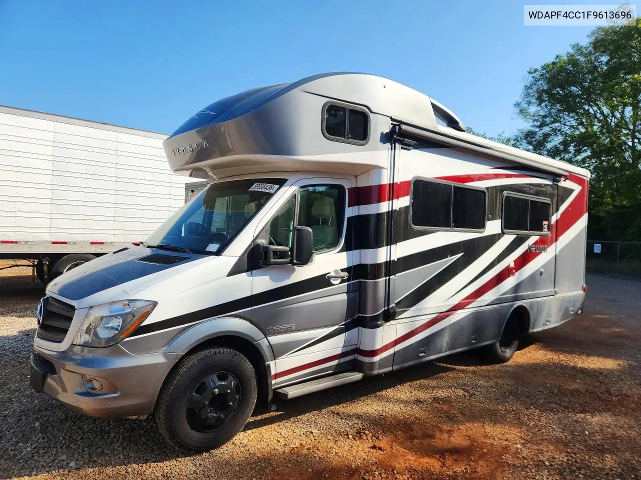 2015 Mercedes-Benz Sprinter 3500 VIN: WDAPF4CC1F9613696 Lot: 58938436