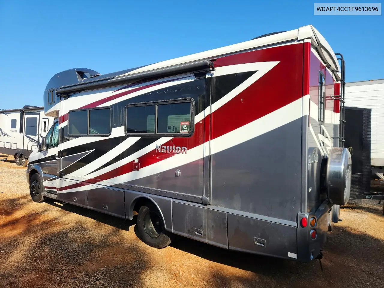 2015 Mercedes-Benz Sprinter 3500 VIN: WDAPF4CC1F9613696 Lot: 58938436
