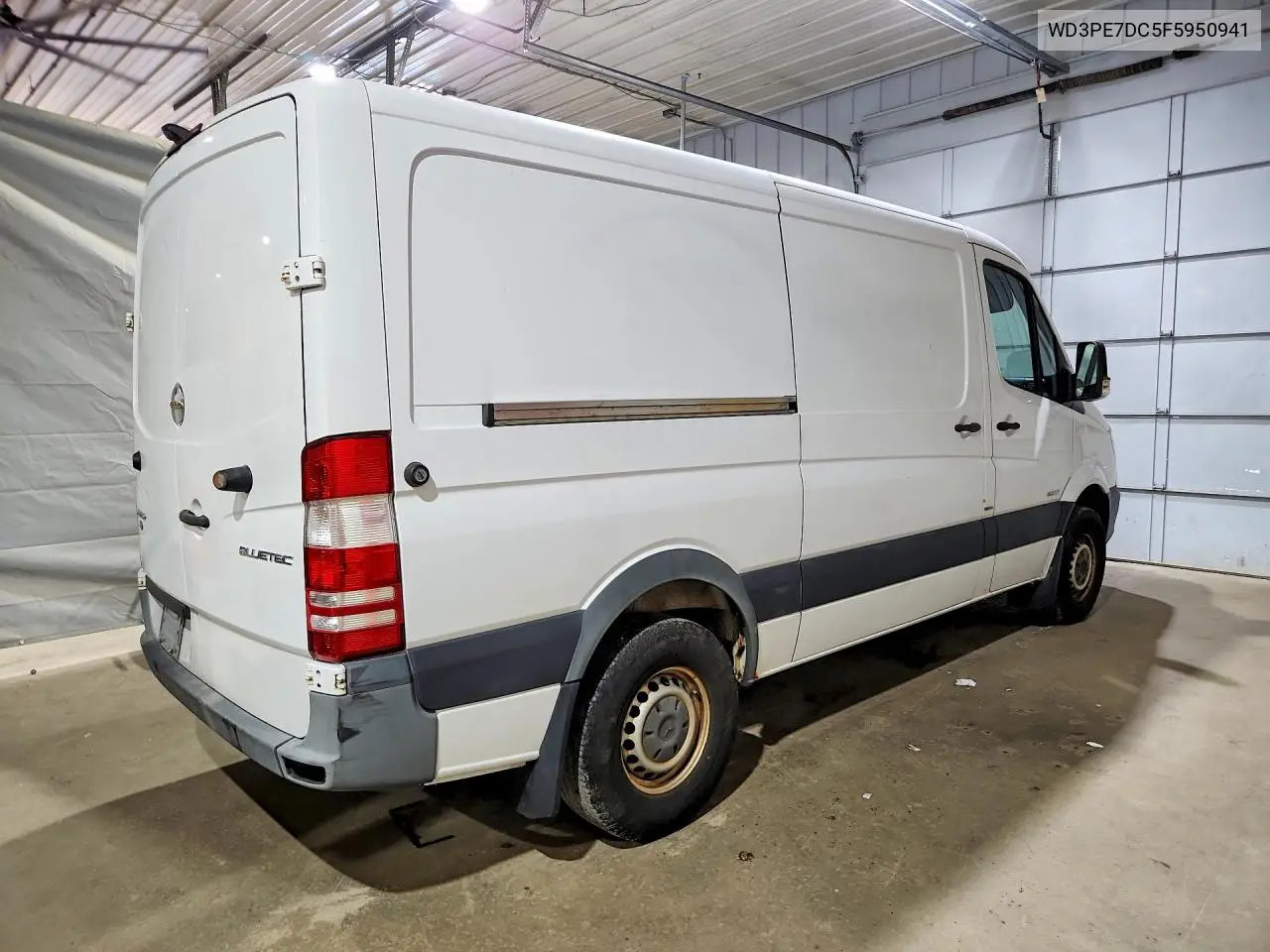 2015 Mercedes-Benz Sprinter 2500 VIN: WD3PE7DC5F5950941 Lot: 59162726