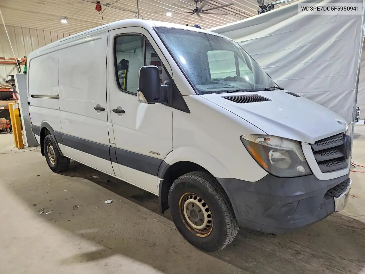 2015 Mercedes-Benz Sprinter 2500 VIN: WD3PE7DC5F5950941 Lot: 59162726
