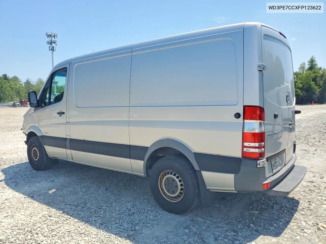 2015 Mercedes-Benz Sprinter 2500 VIN: WD3PE7CCXFP123622 Lot: 61046586