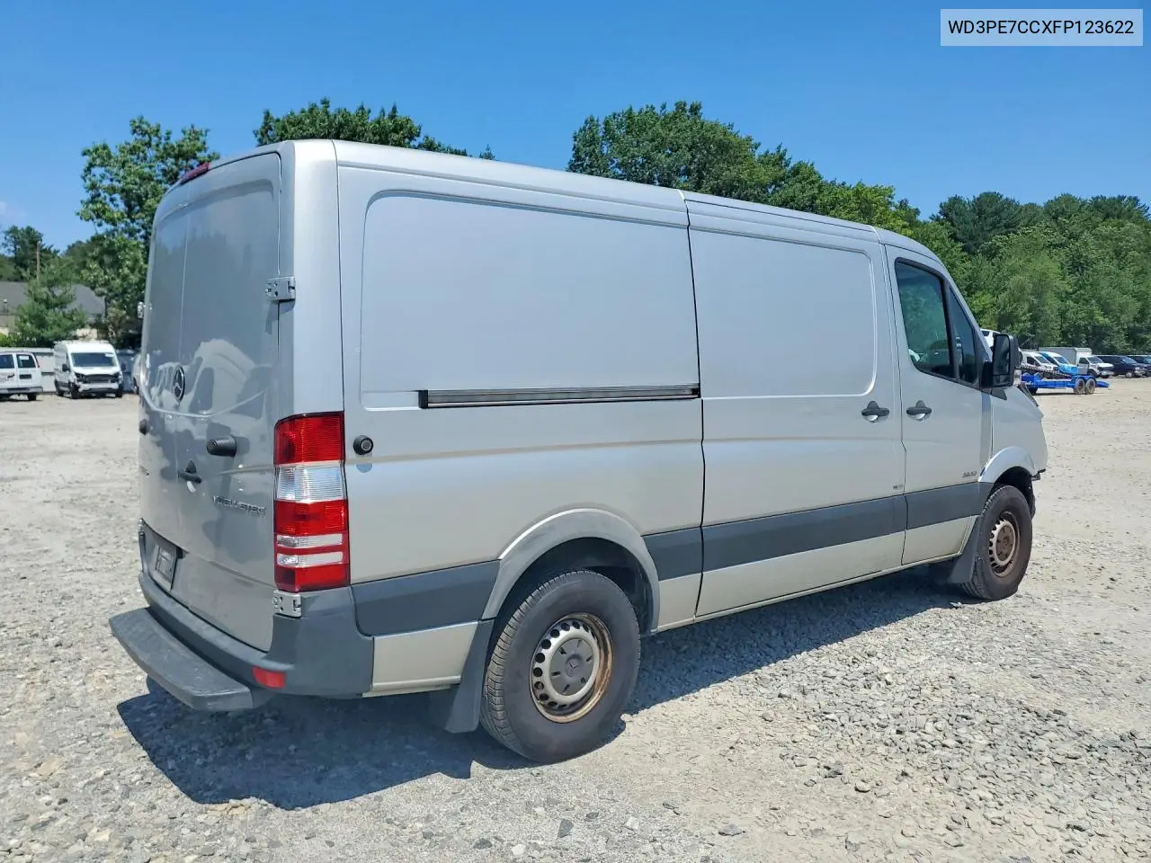 2015 Mercedes-Benz Sprinter 2500 VIN: WD3PE7CCXFP123622 Lot: 61046586