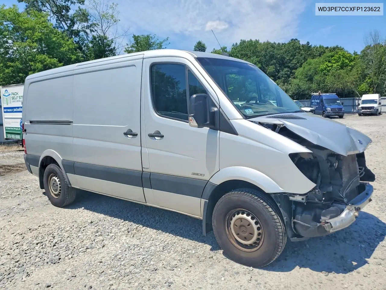 2015 Mercedes-Benz Sprinter 2500 VIN: WD3PE7CCXFP123622 Lot: 61046586