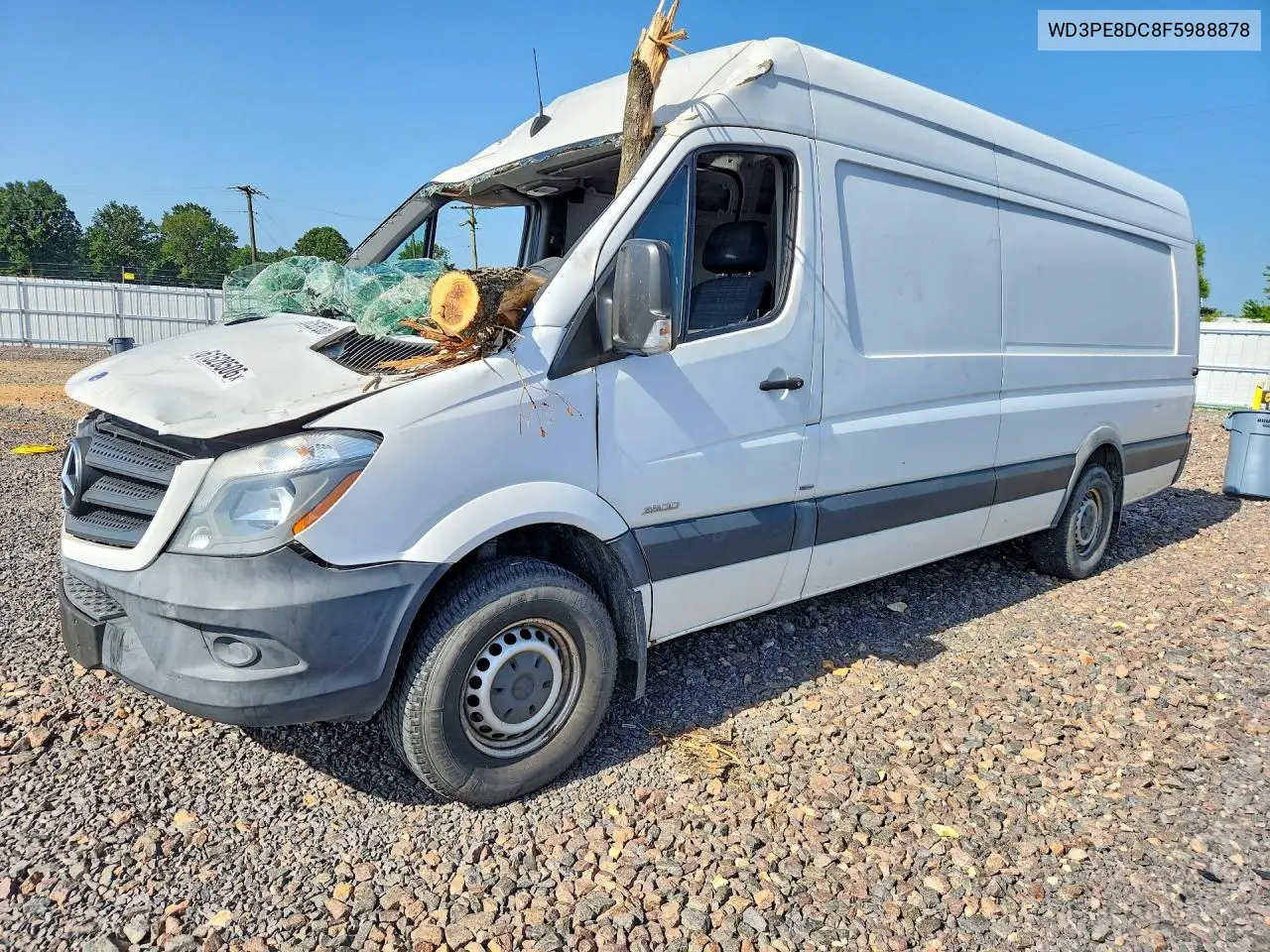 2015 Mercedes-Benz Sprinter VIN: WD3PE8DC8F5988878 Lot: 61528506