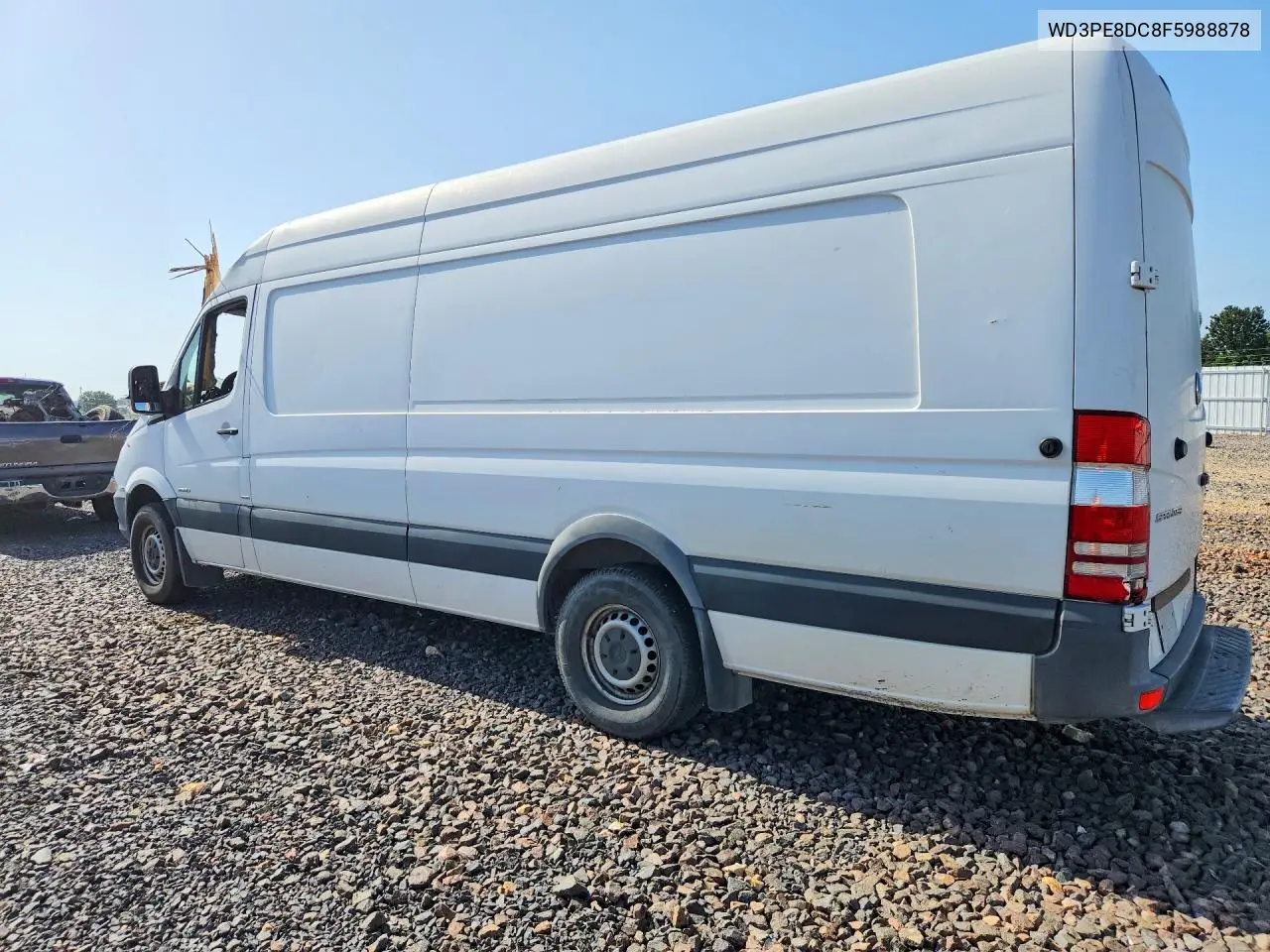 2015 Mercedes-Benz Sprinter VIN: WD3PE8DC8F5988878 Lot: 61528506