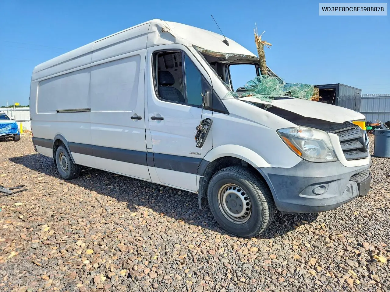 2015 Mercedes-Benz Sprinter VIN: WD3PE8DC8F5988878 Lot: 61528506