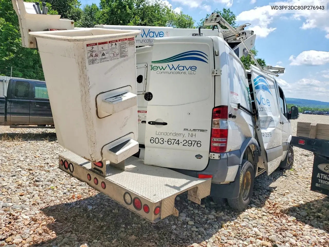 2016 Mercedes-Benz Sprinter 3500 Van With Bucket Lift VIN: WD3PF3DC8GP276943 Lot: 55148266