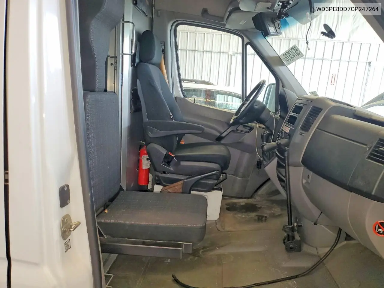 2016 Mercedes-Benz Sprinter 2500 Delivery Van VIN: WD3PE8DD7GP247264 Lot: 58743826
