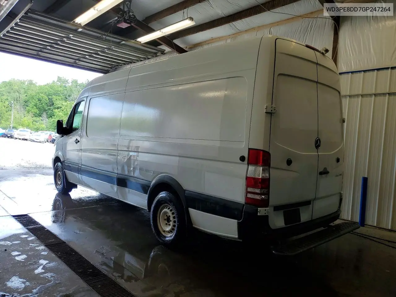 2016 Mercedes-Benz Sprinter 2500 Delivery Van VIN: WD3PE8DD7GP247264 Lot: 58743826