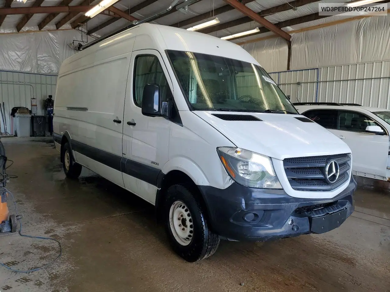 2016 Mercedes-Benz Sprinter 2500 Delivery Van VIN: WD3PE8DD7GP247264 Lot: 58743826