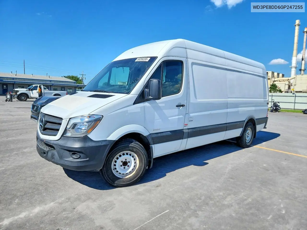 2016 Mercedes-Benz Sprinter 2500 VIN: WD3PE8DD6GP247255 Lot: 59289206
