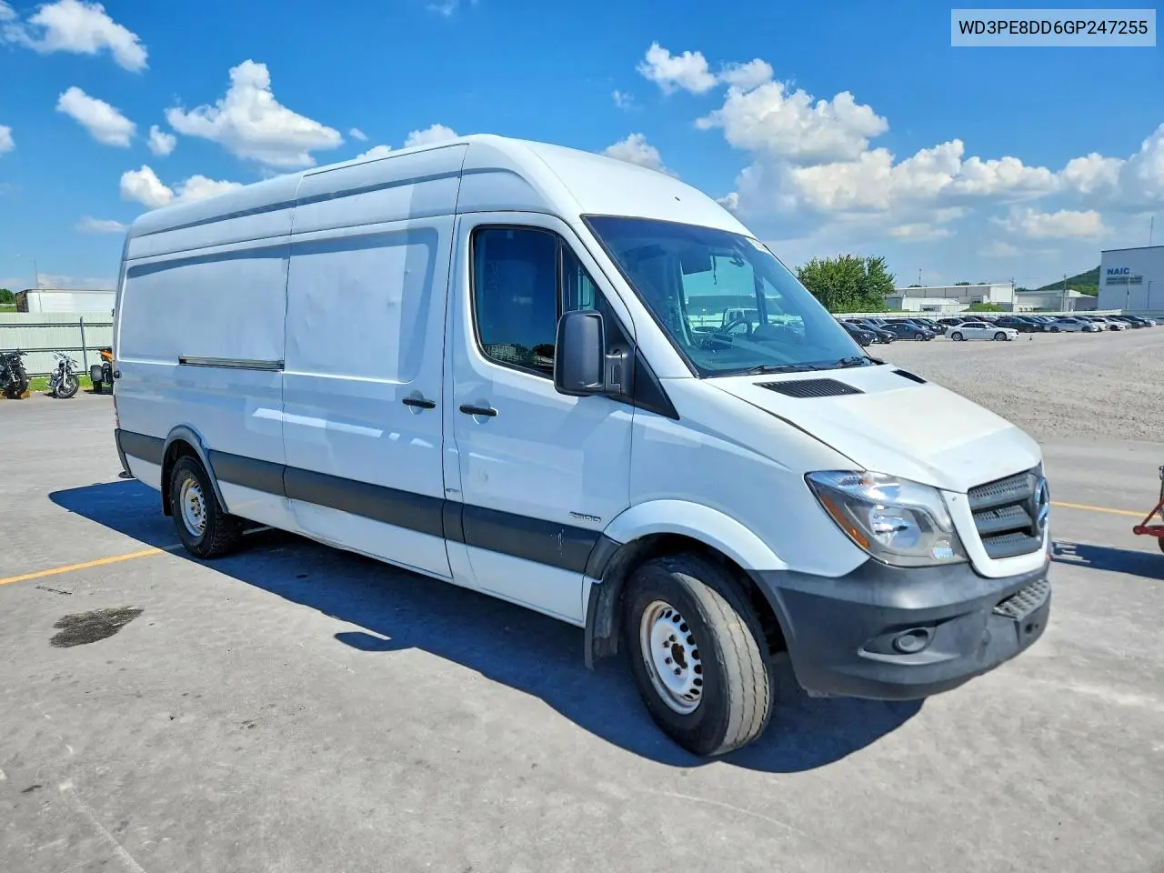 2016 Mercedes-Benz Sprinter 2500 VIN: WD3PE8DD6GP247255 Lot: 59289206