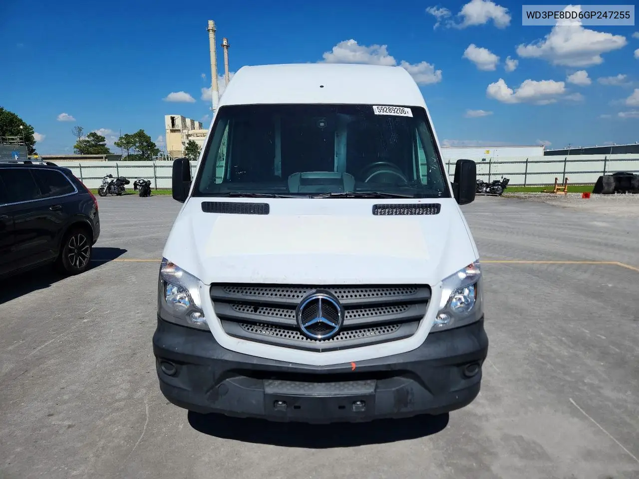 2016 Mercedes-Benz Sprinter 2500 VIN: WD3PE8DD6GP247255 Lot: 59289206