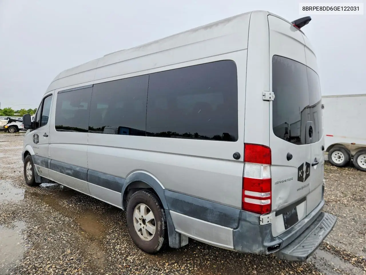 2016 Mercedes-Benz Sprinter 2500 VIN: 8BRPE8DD6GE122031 Lot: 59576116