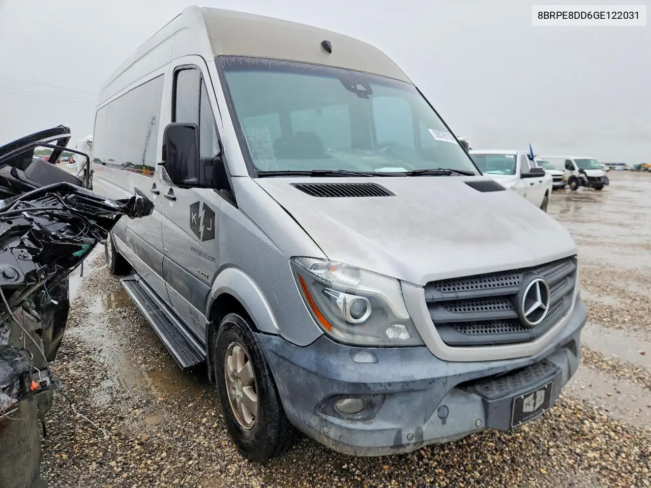 2016 Mercedes-Benz Sprinter 2500 VIN: 8BRPE8DD6GE122031 Lot: 59576116