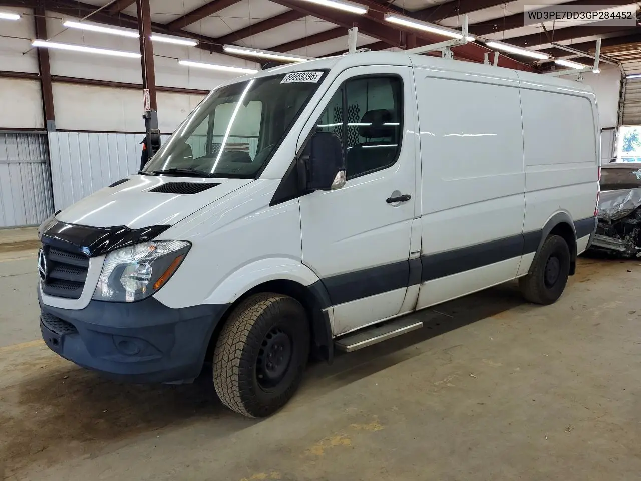 2016 Mercedes-Benz Sprinter 2500 VIN: WD3PE7DD3GP284452 Lot: 60669396