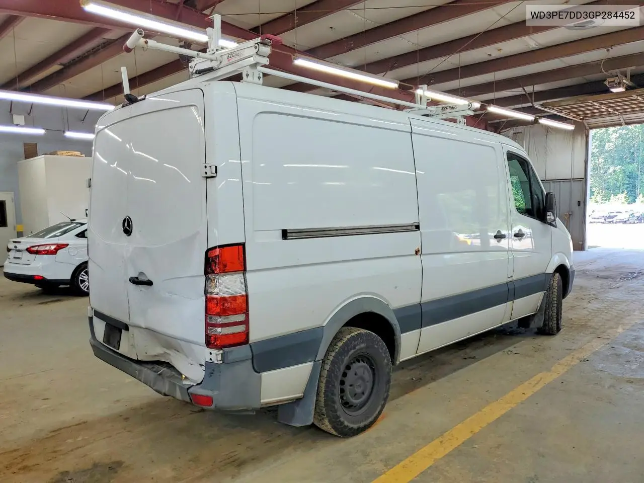 2016 Mercedes-Benz Sprinter 2500 VIN: WD3PE7DD3GP284452 Lot: 60669396