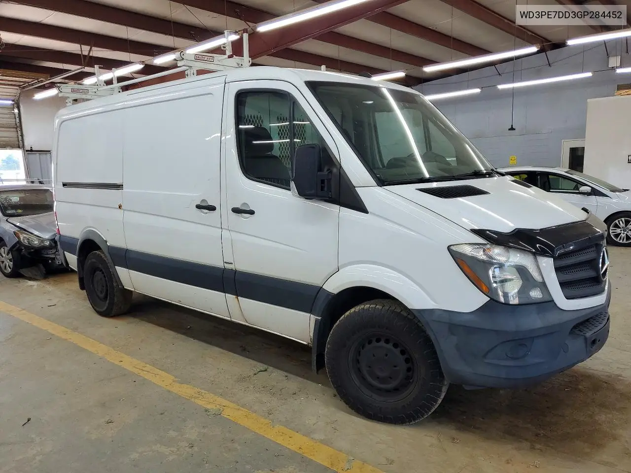 2016 Mercedes-Benz Sprinter 2500 VIN: WD3PE7DD3GP284452 Lot: 60669396