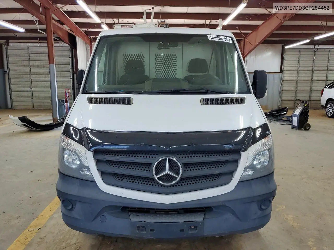 2016 Mercedes-Benz Sprinter 2500 VIN: WD3PE7DD3GP284452 Lot: 60669396