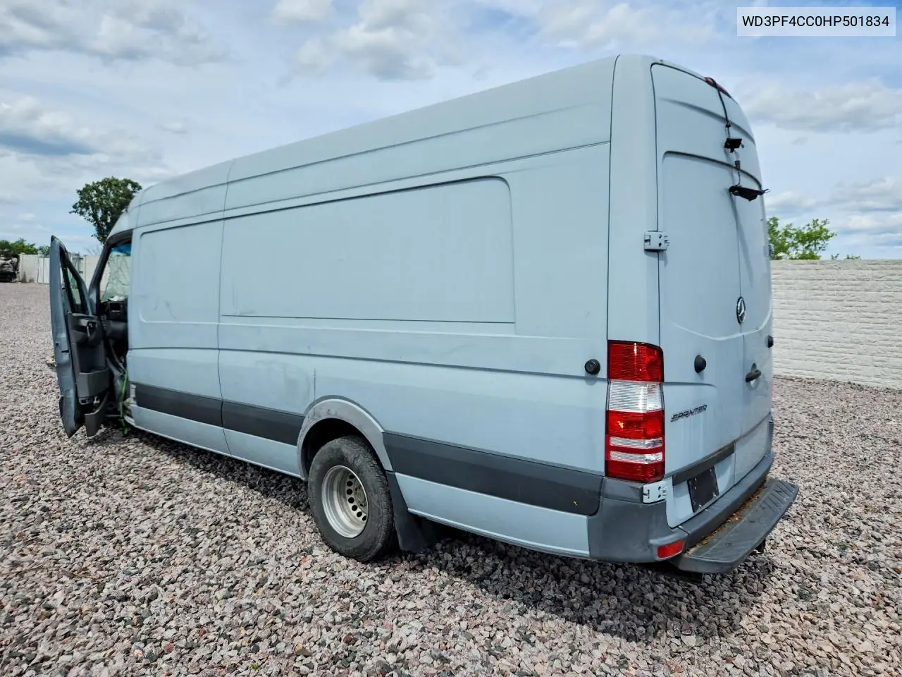 2017 Mercedes-Benz Sprinter 3500 VIN: WD3PF4CC0HP501834 Lot: 54149516
