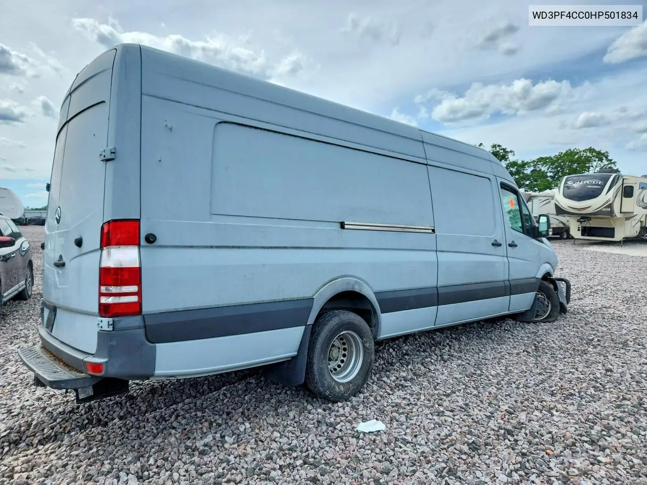 2017 Mercedes-Benz Sprinter 3500 VIN: WD3PF4CC0HP501834 Lot: 54149516