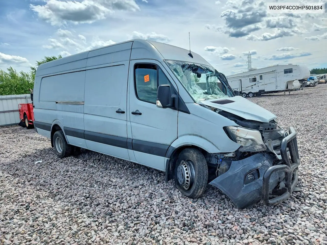 2017 Mercedes-Benz Sprinter 3500 VIN: WD3PF4CC0HP501834 Lot: 54149516