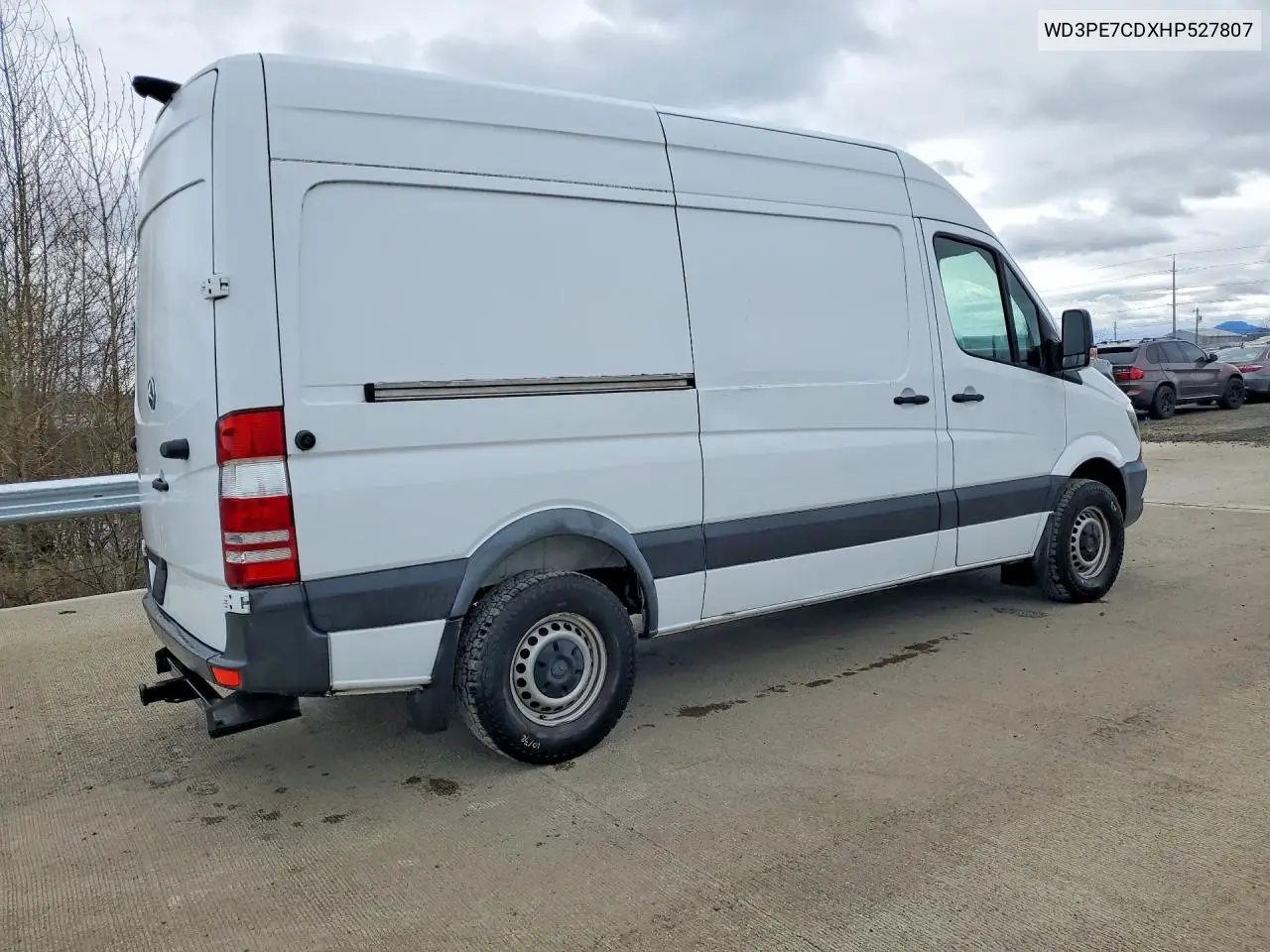 2017 Mercedes Benz Sprinter 2500 Delivery Van VIN: WD3PE7CDXHP527807 Lot: 59705886