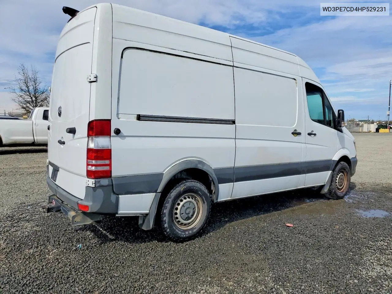 2017 Mercedes Benz Sprinter 2500 Delivery Van VIN: WD3PE7CD4HP529231 Lot: 59712756