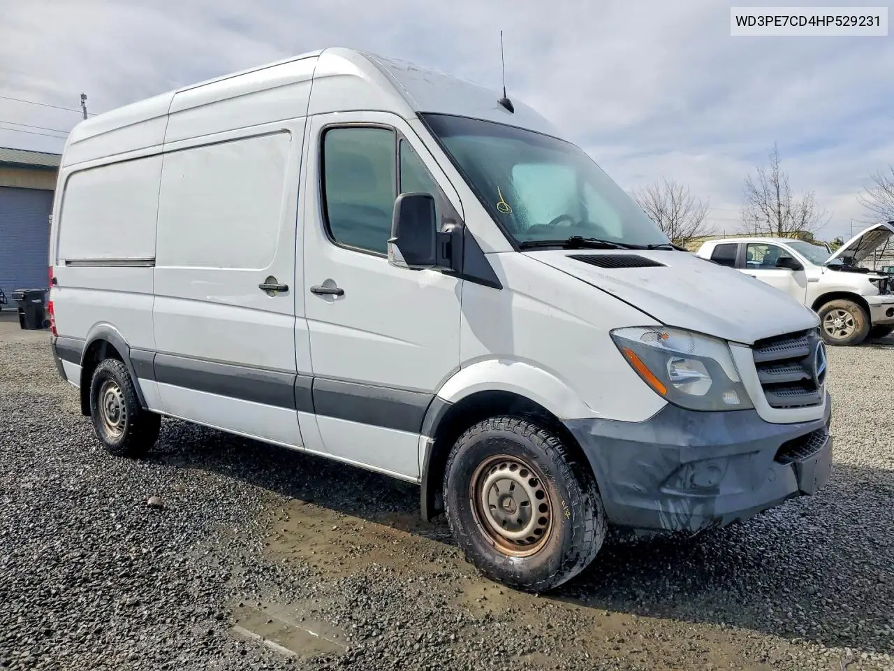2017 Mercedes Benz Sprinter 2500 Delivery Van VIN: WD3PE7CD4HP529231 Lot: 59712756