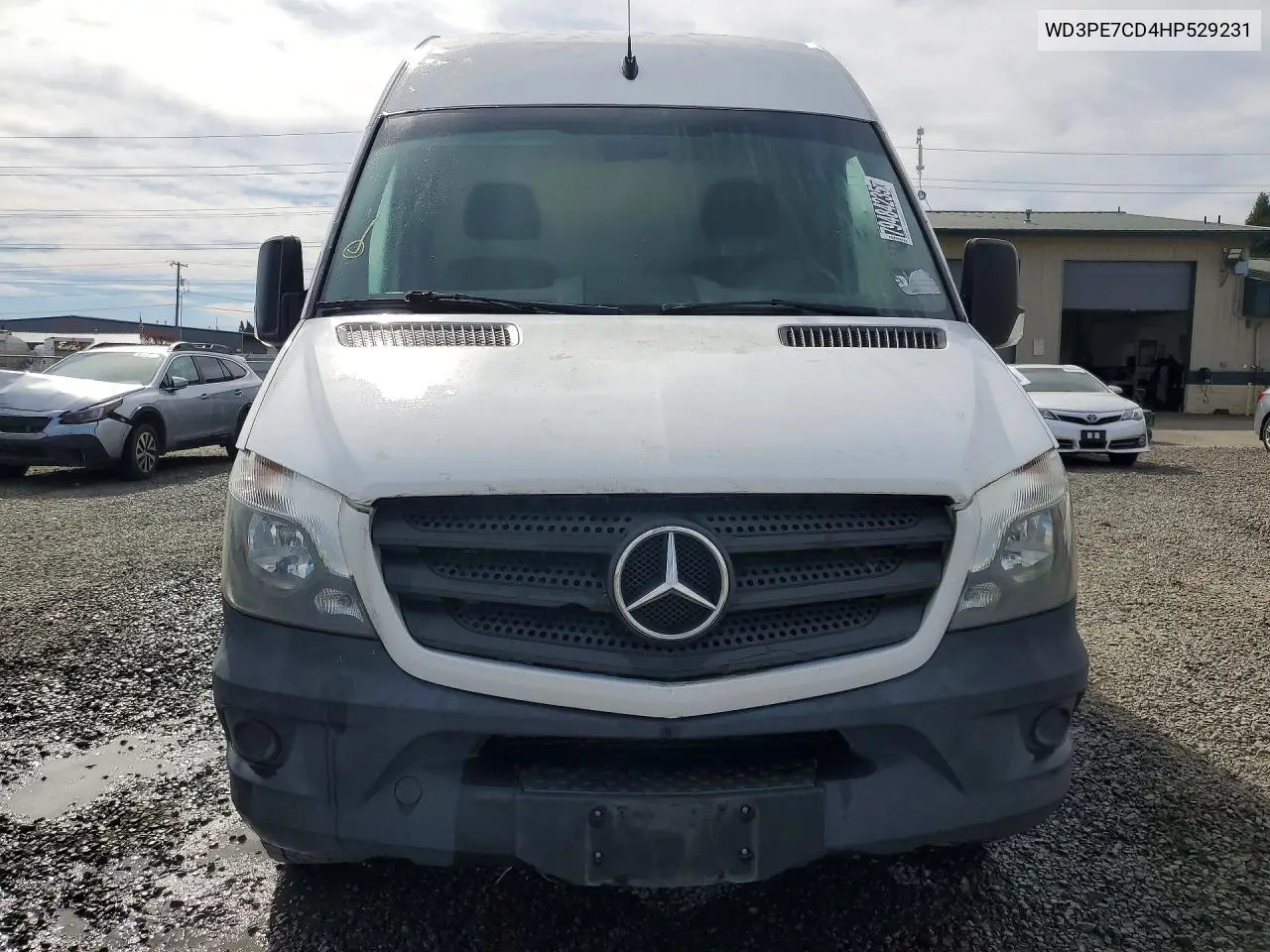 2017 Mercedes Benz Sprinter 2500 Delivery Van VIN: WD3PE7CD4HP529231 Lot: 59712756