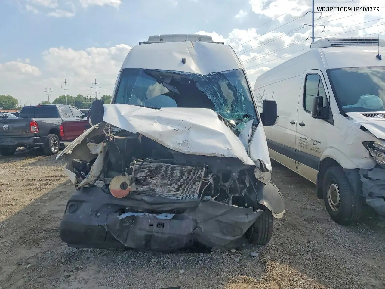 2017 Mercedes-Benz Sprinter VIN: WD3PF1CD9HP408379 Lot: 59819236
