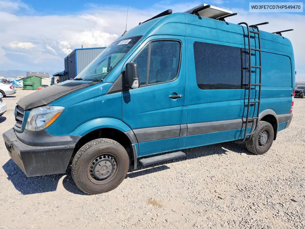 2017 Mercedes-Benz Sprinter 2500 VIN: WD3FE7CD7HP549470 Lot: 60081606