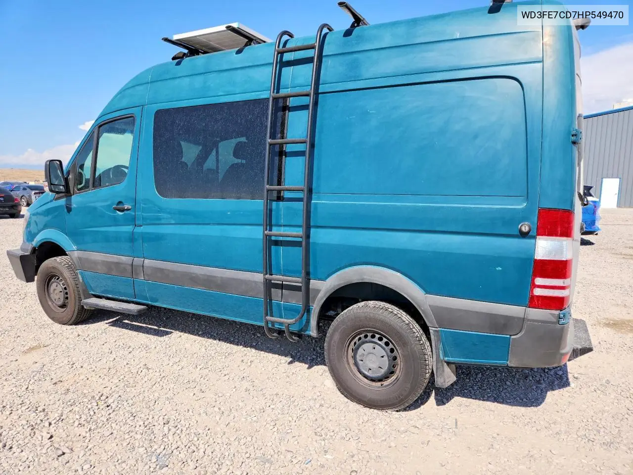 2017 Mercedes-Benz Sprinter 2500 VIN: WD3FE7CD7HP549470 Lot: 60081606