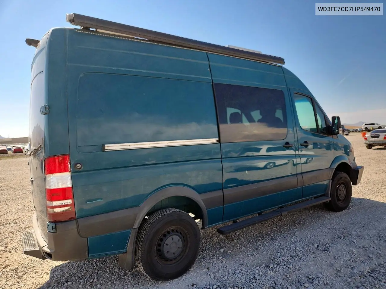 2017 Mercedes-Benz Sprinter 2500 VIN: WD3FE7CD7HP549470 Lot: 60081606