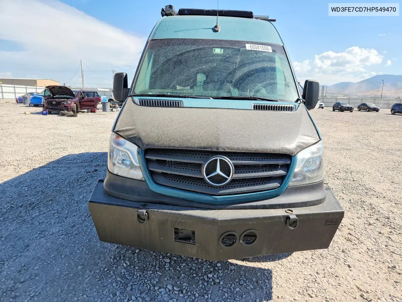 2017 Mercedes-Benz Sprinter 2500 VIN: WD3FE7CD7HP549470 Lot: 60081606