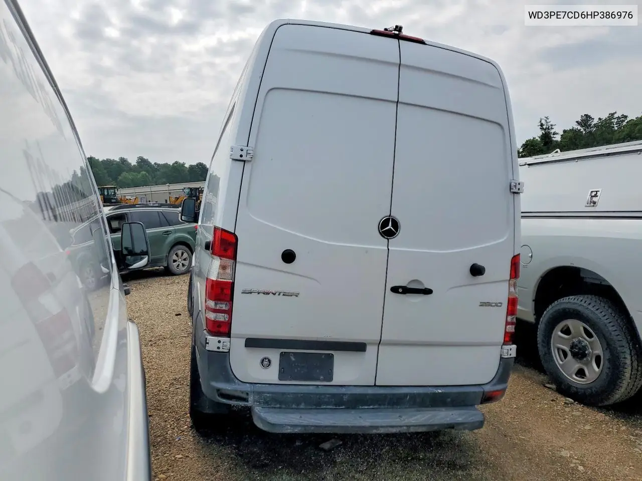 2017 Mercedes-Benz Sprinter 2500 VIN: WD3PE7CD6HP386976 Lot: 60774616