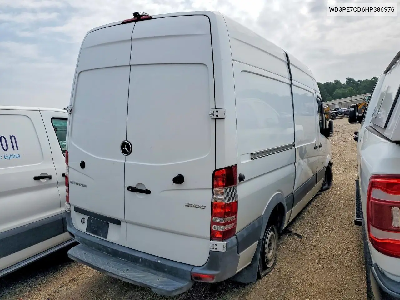 2017 Mercedes-Benz Sprinter 2500 VIN: WD3PE7CD6HP386976 Lot: 60774616