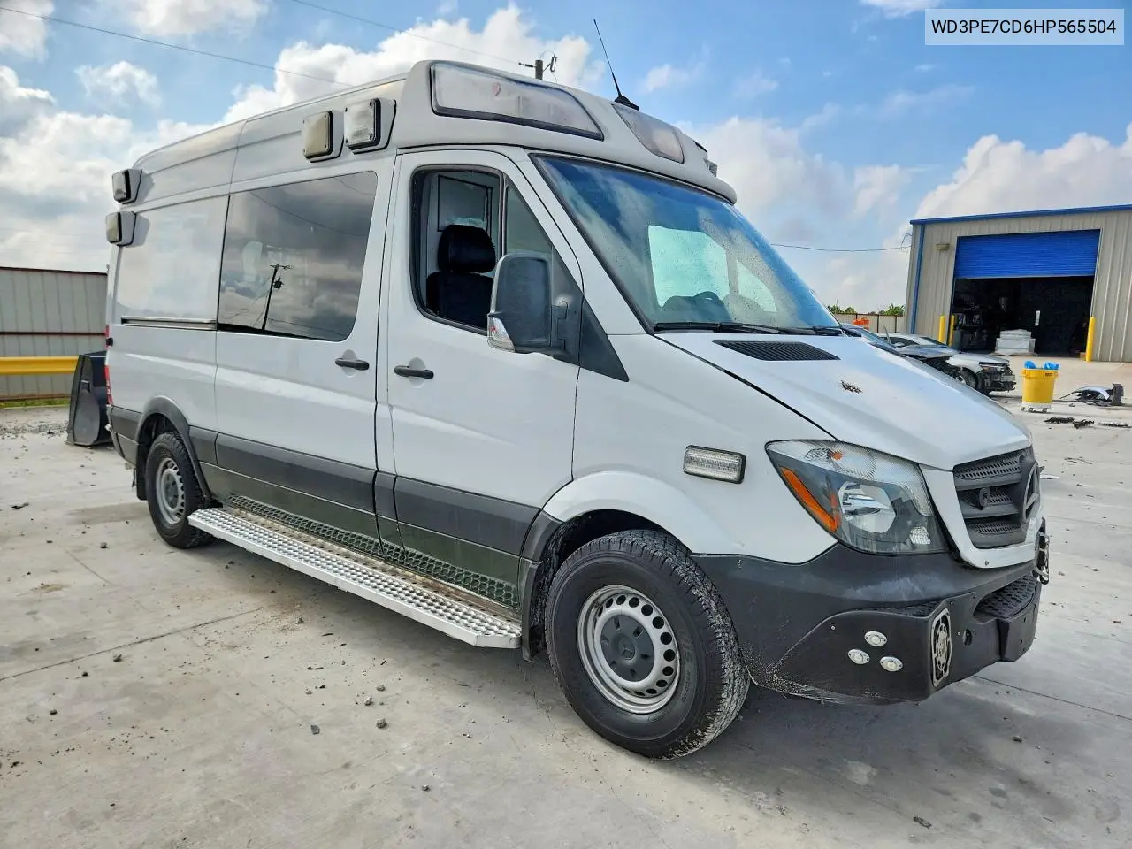 2017 Mercedes-Benz Sprinter 2500 VIN: WD3PE7CD6HP565504 Lot: 60835296