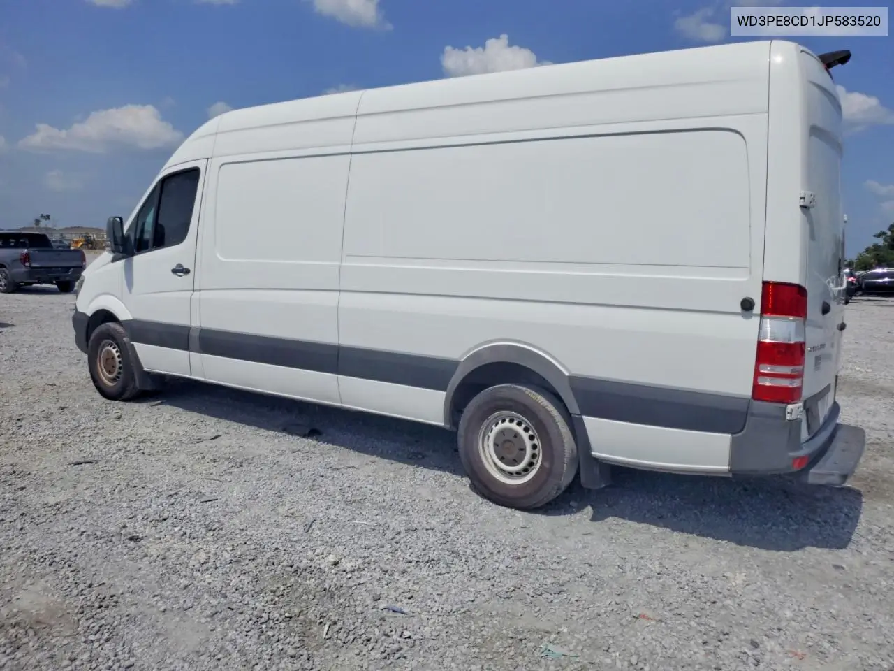2018 Mercedes-Benz Sprinter 2500 Delivery Van VIN: WD3PE8CD1JP583520 Lot: 60198346