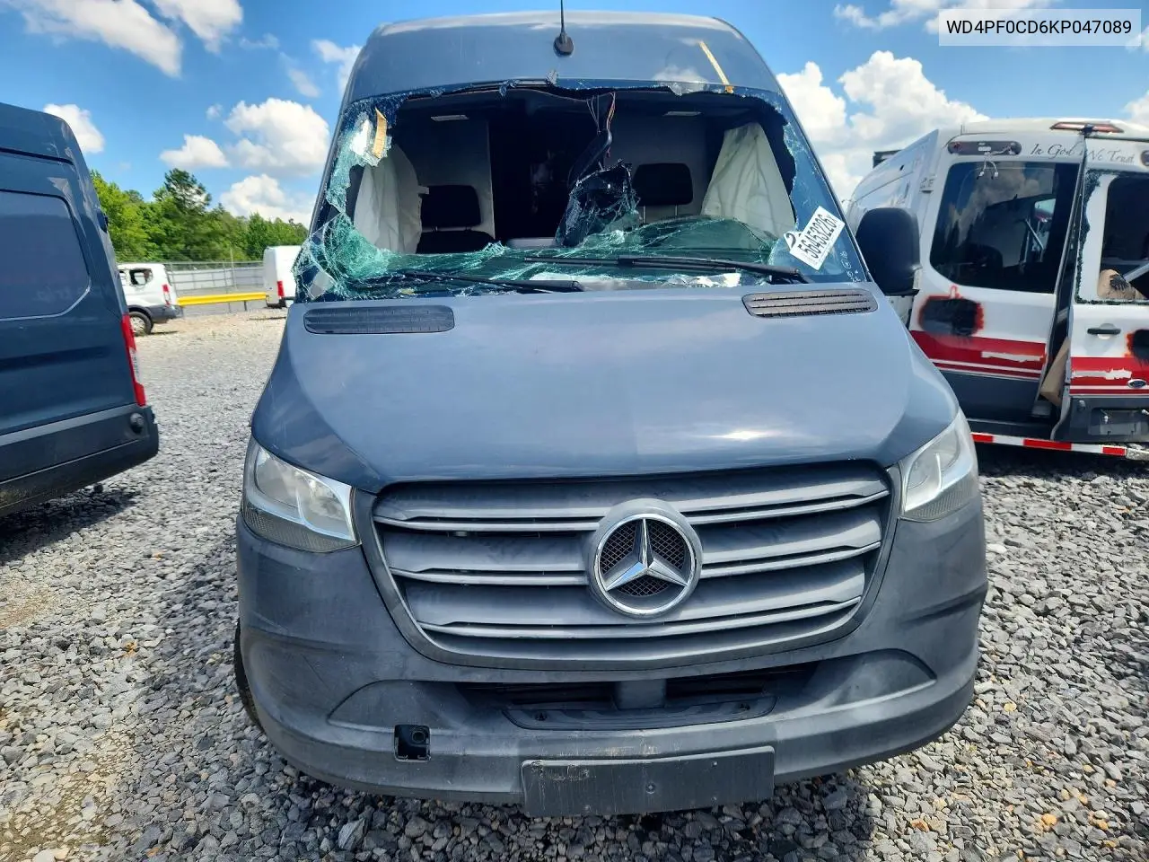 2019 Mercedes Benz Sprinter 2500 VIN: WD4PF0CD6KP047089 Lot: 56453226