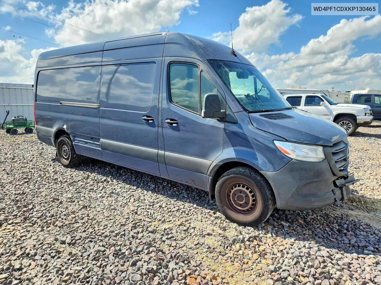 2019 Mercedes-Benz Sprinter 2500 VIN: WD4PF1CDXKP130465 Lot: 56781906