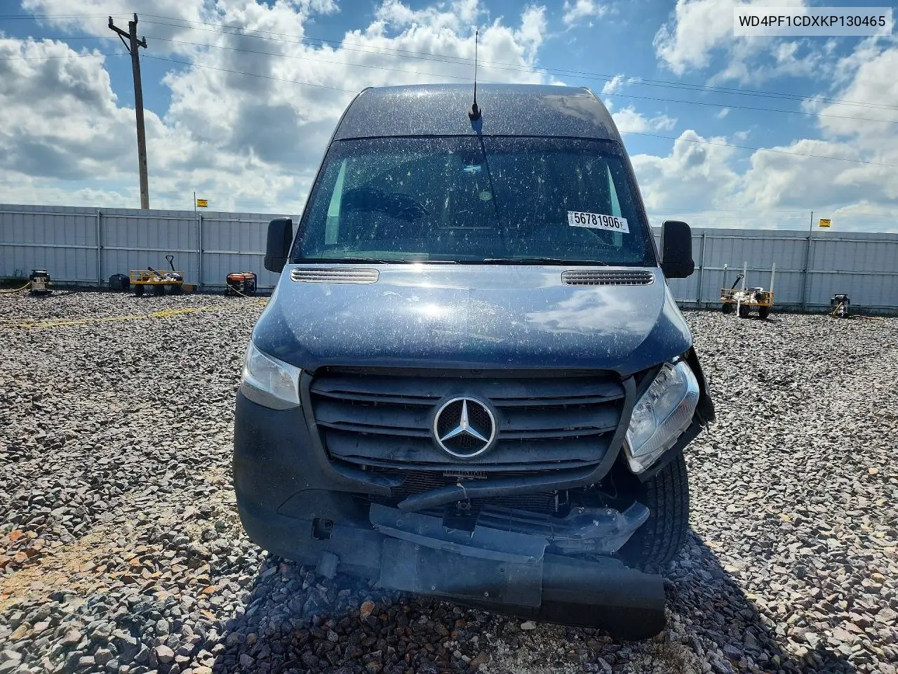 2019 Mercedes-Benz Sprinter 2500 VIN: WD4PF1CDXKP130465 Lot: 56781906