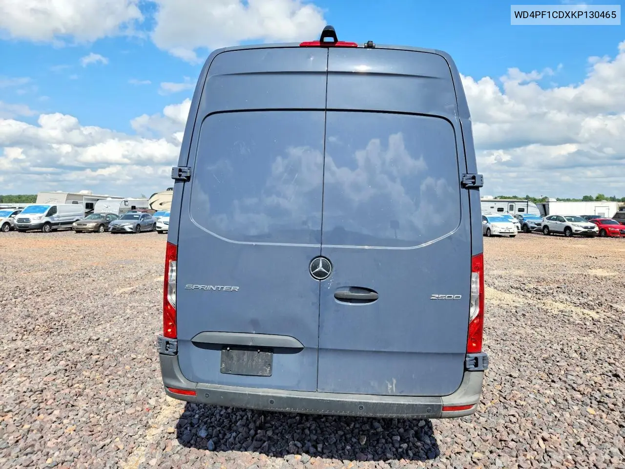 2019 Mercedes-Benz Sprinter 2500 VIN: WD4PF1CDXKP130465 Lot: 56781906