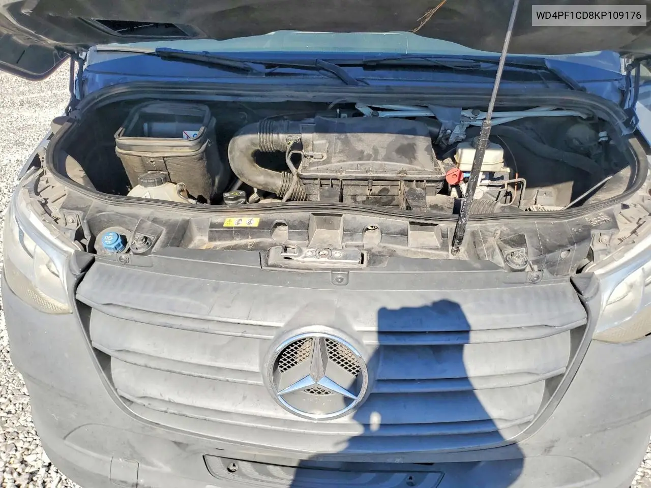 2019 Mercedes-Benz Sprinter 2500 VIN: WD4PF1CD8KP109176 Lot: 57398336