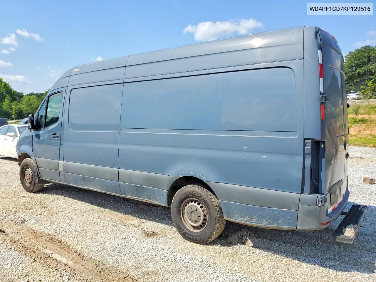 2019 Mercedes-Benz Sprinter 2500/3500 Delivery Van VIN: WD4PF1CD7KP129516 Lot: 58323906