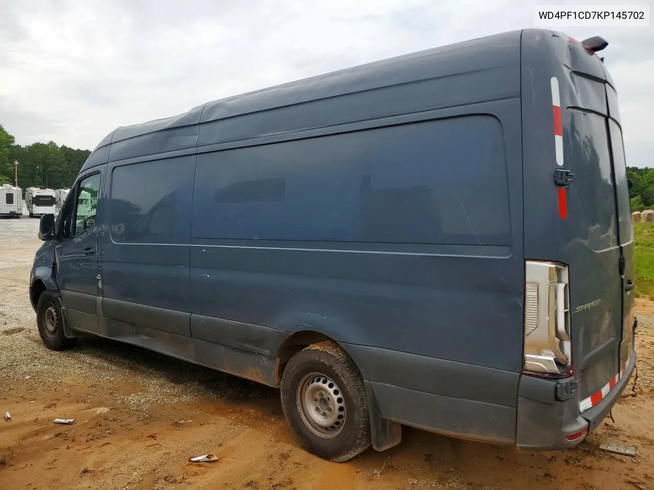 2019 Mercedes-Benz Sprinter 2500/3500 Delivery Van VIN: WD4PF1CD7KP145702 Lot: 58323966