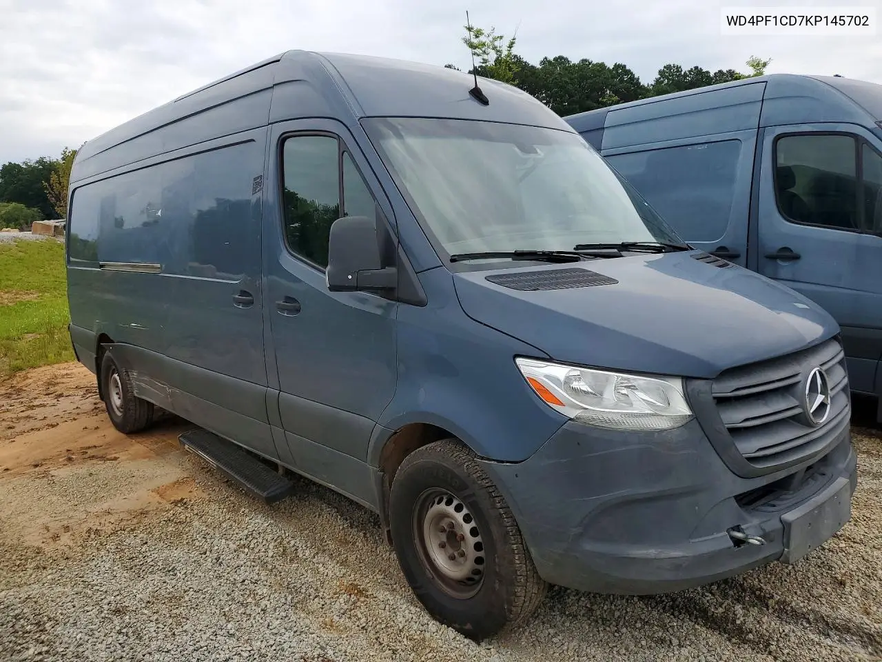 2019 Mercedes-Benz Sprinter 2500/3500 Delivery Van VIN: WD4PF1CD7KP145702 Lot: 58323966