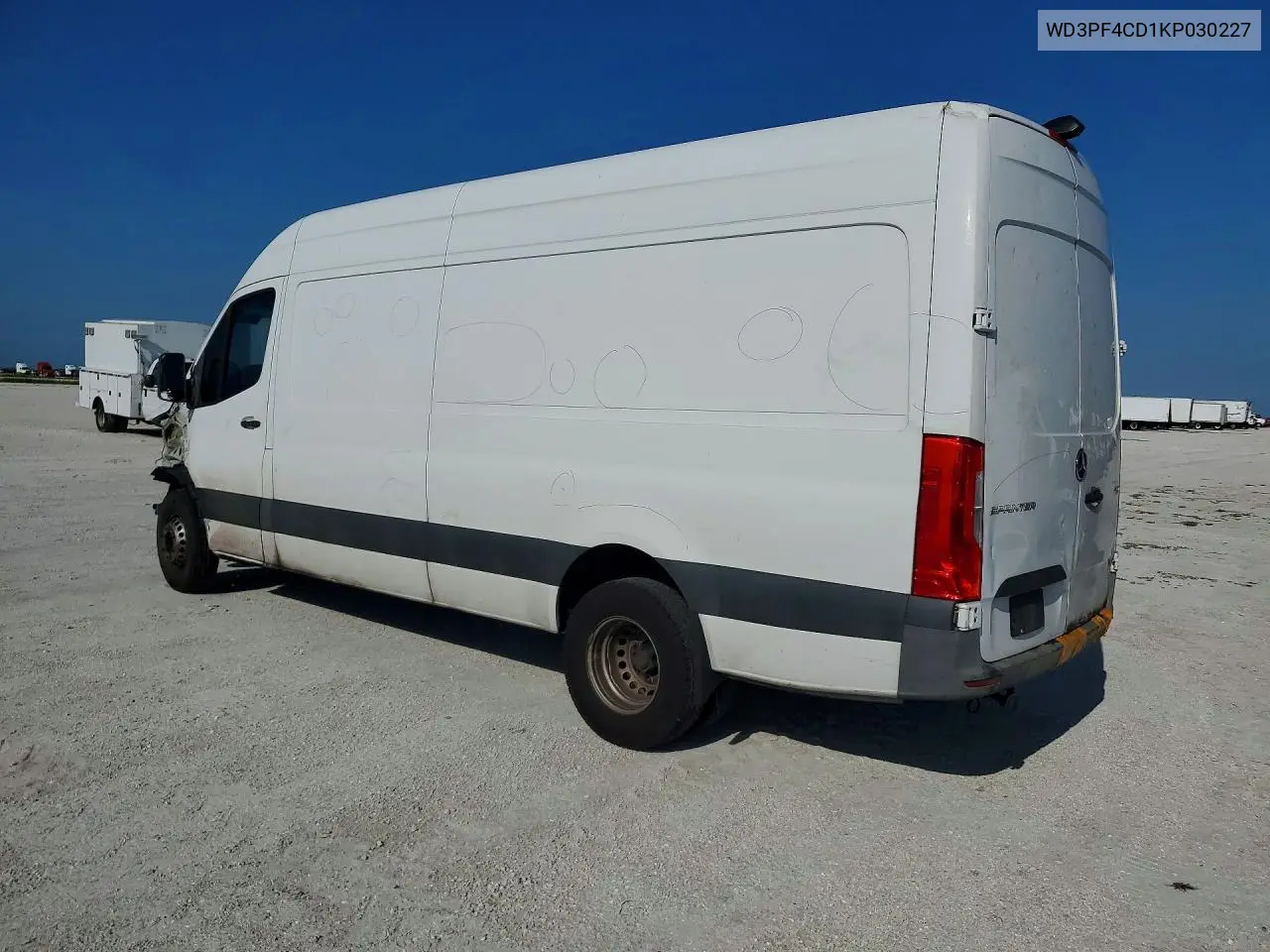 2019 Mercedes-Benz Sprinter 3500/4500 VIN: WD3PF4CD1KP030227 Lot: 58686756