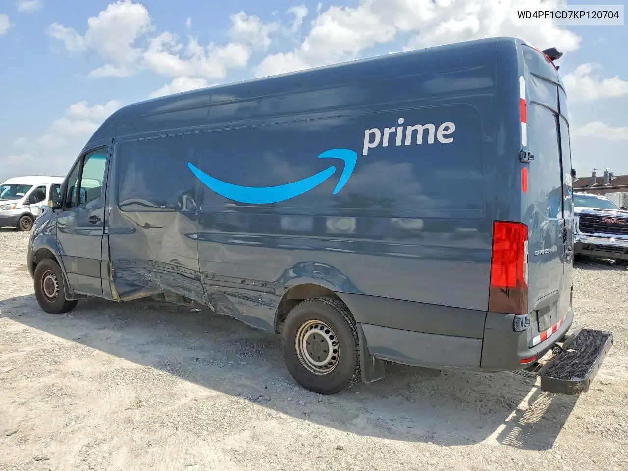 2019 Mercedes-Benz Sprinter 2500/3500 VIN: WD4PF1CD7KP120704 Lot: 59185396